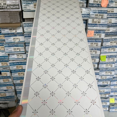 Plafon PVC DP 10 Motif Bunga
