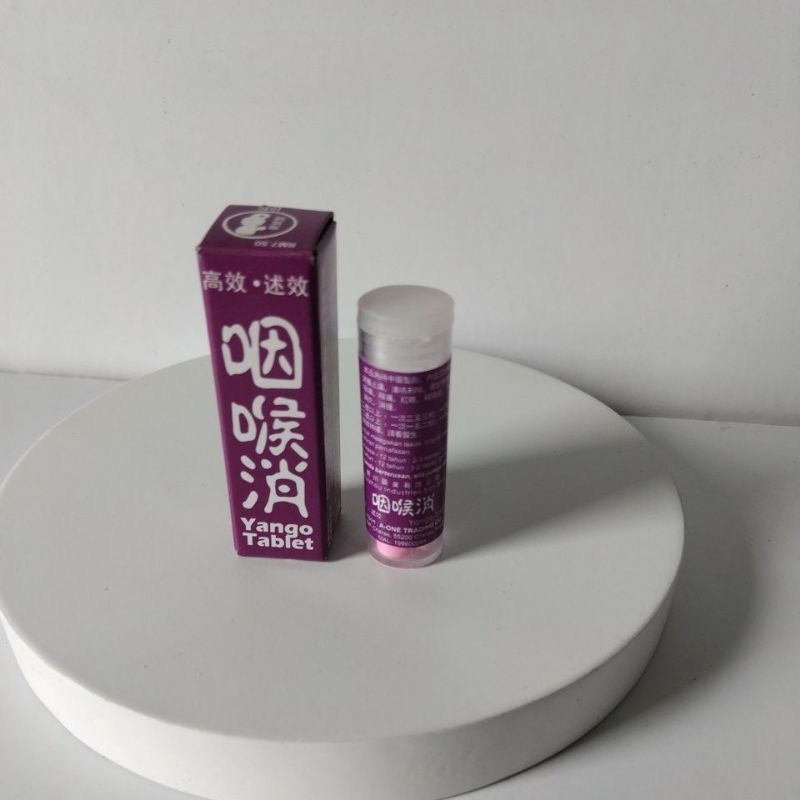 Yango Tablet Obat Sakit Tenggorokan Isi 15 Tablet- Gun Hue Obat Cina