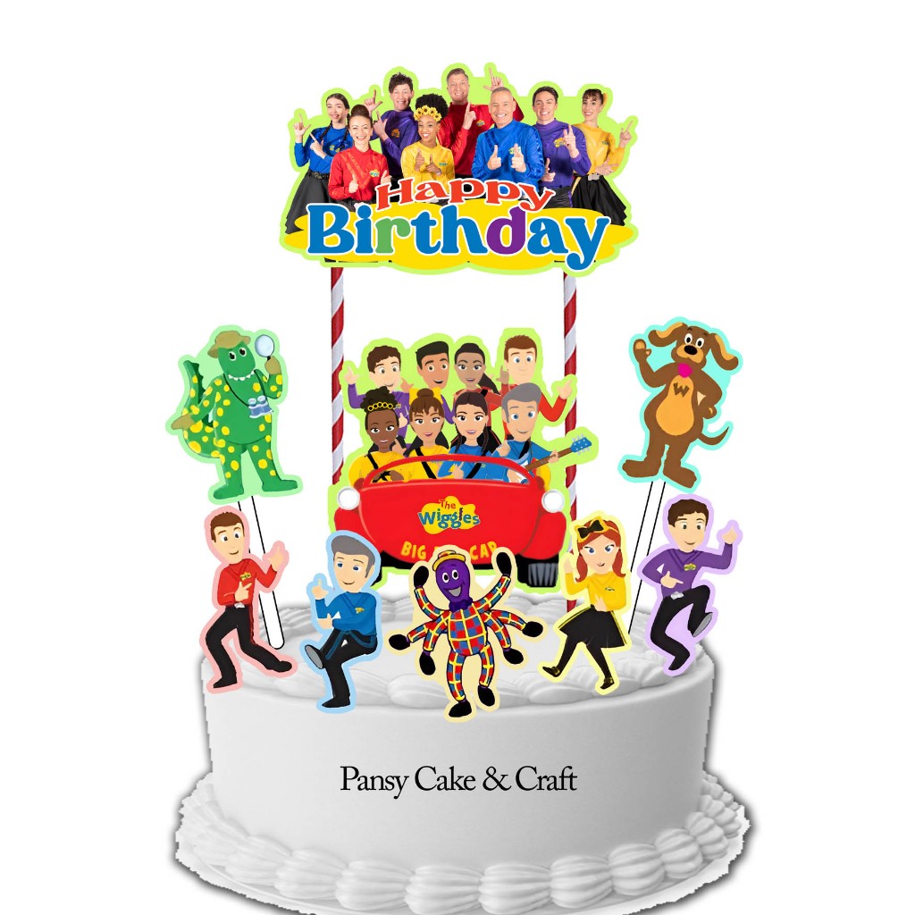 Cake topper The Wiggles