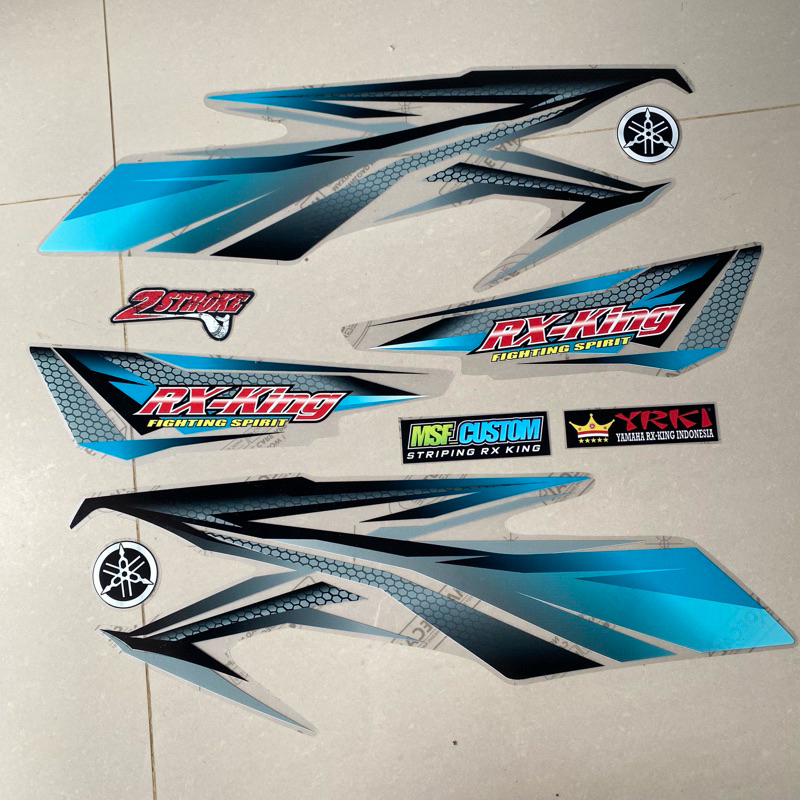 Striping Rx King Transparan || Striping Rx king 2005