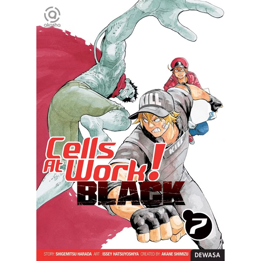 BUKU KOMIK CELLS AT WORK BLACK 07