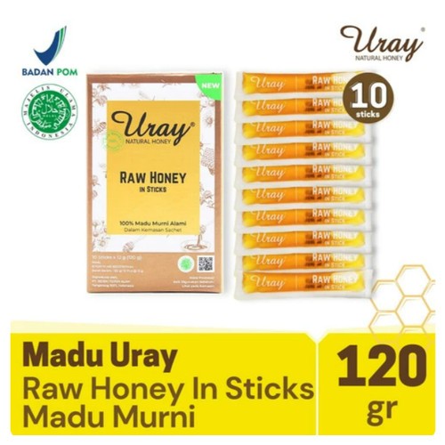 

MADU URAY STICK SACHET ASLI MURNI | GINGER MADU HUTAN NUTRISI NATURAL HONEY