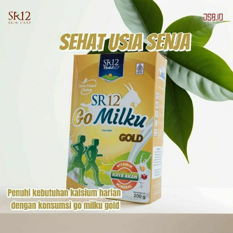 

GoMilku Gold, sehat di usia senja dengan GoMilku Gold