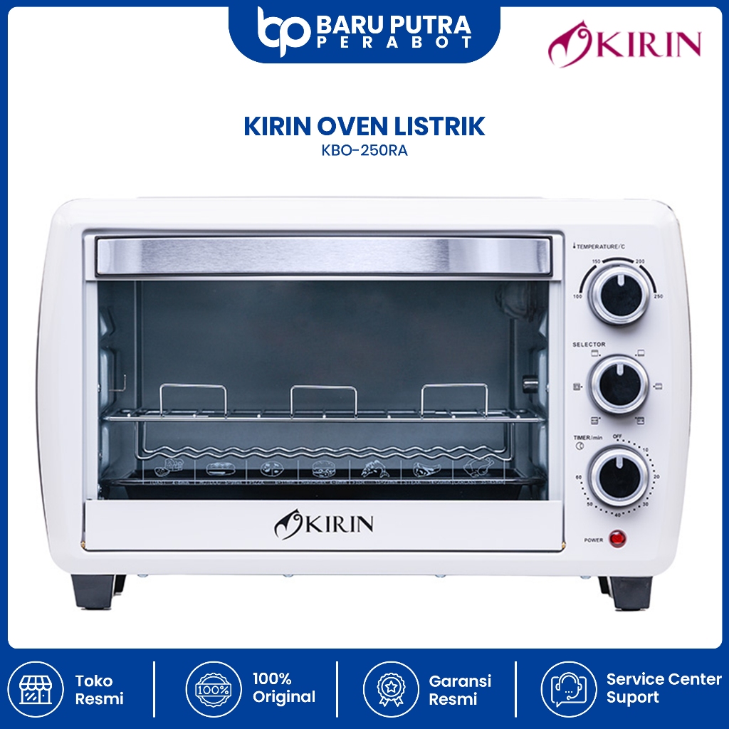 OVEN / TOASTER KIRIN KBO-250RA / KBO 250RA [25 Liter / 500WATT ]