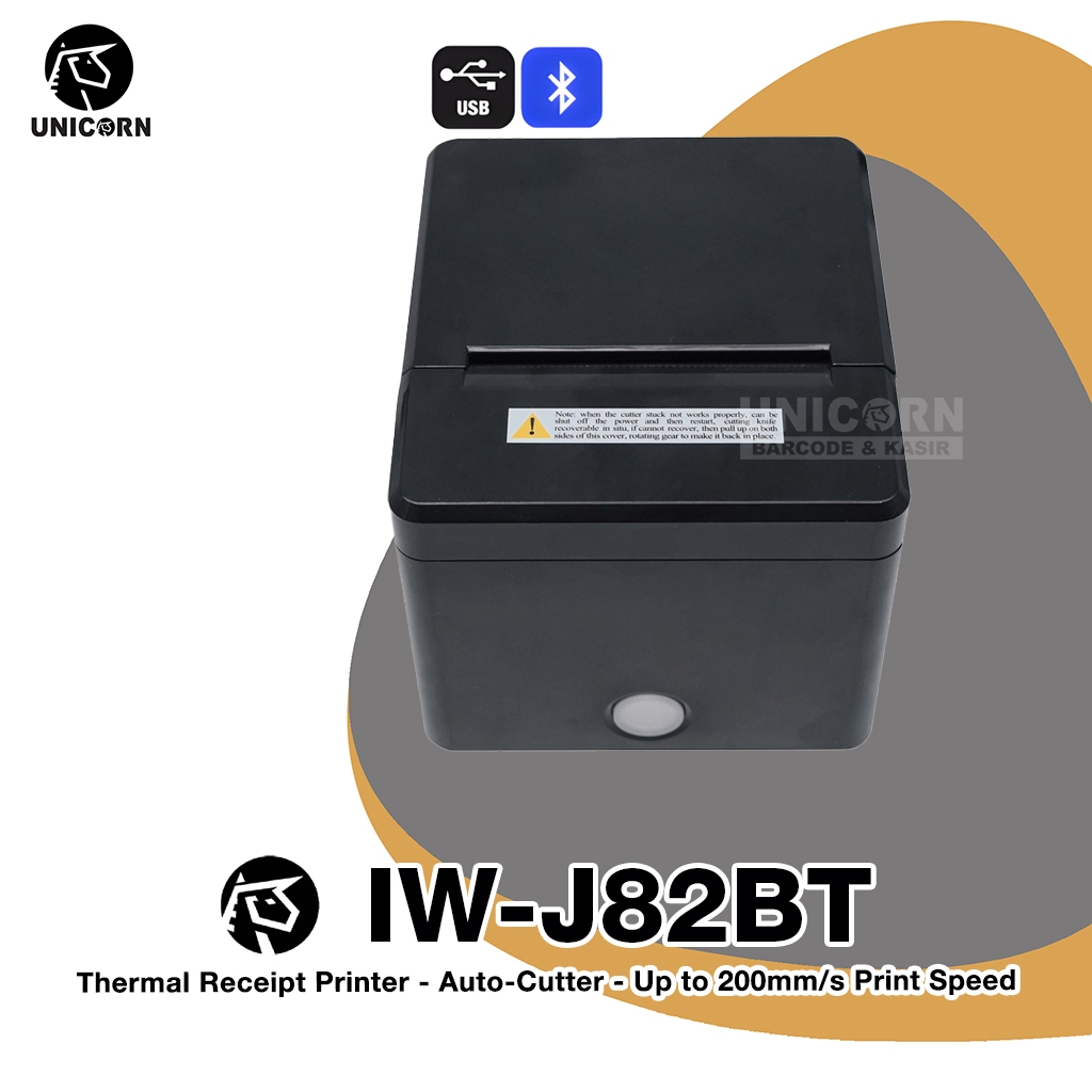 Printer Kasir Thermal USB Bluetooth - Unicorn IW-J82BT IWJ82 BT IWJ82BT