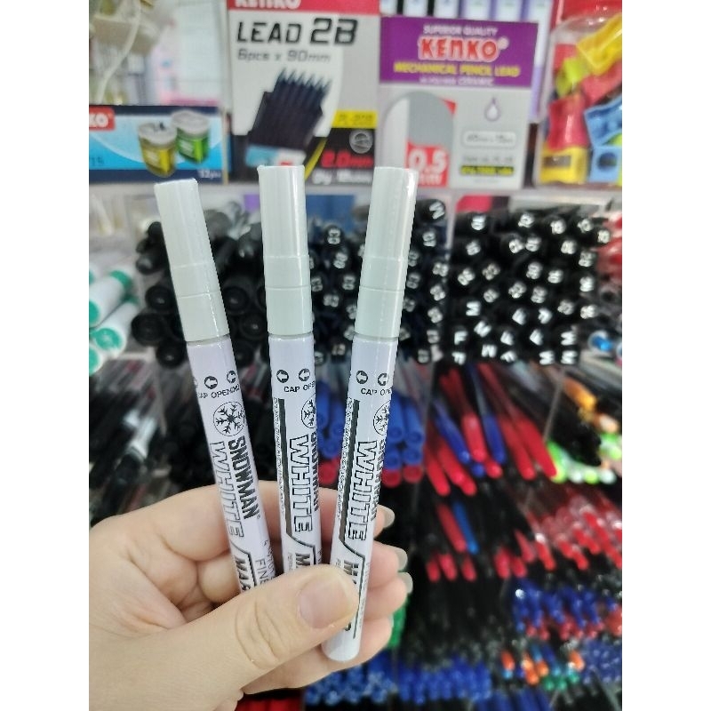 

Spidol Snowman Marker White FWP