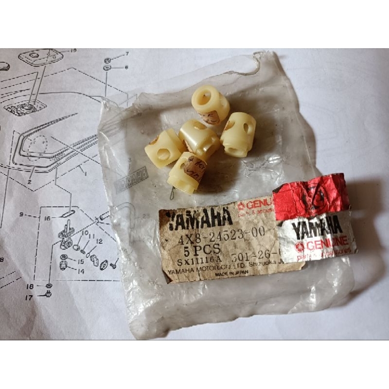 Bosch kran bensin yamaha rx king cobra rx spesial rxz rzr rxr yt115 original nos