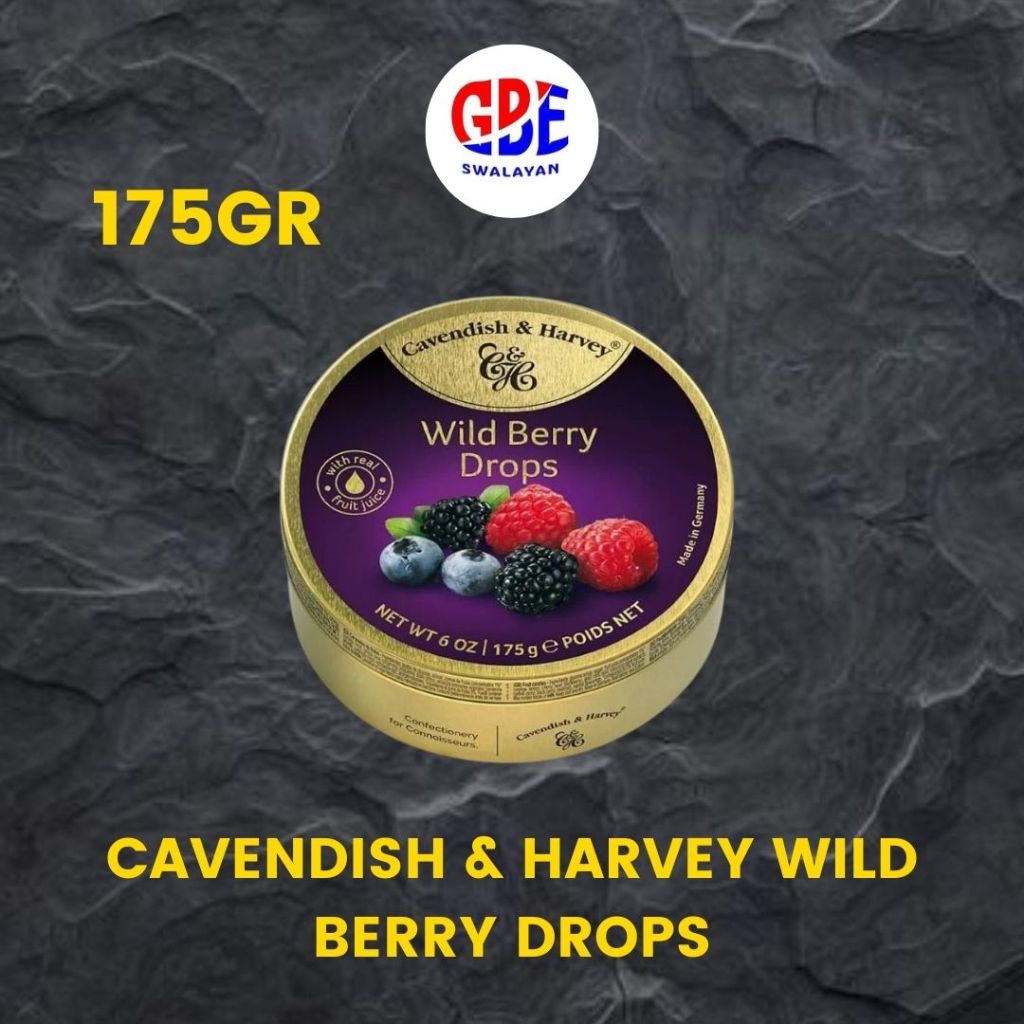 

Cavendish & Harvey Wild Berry Drops 175gr