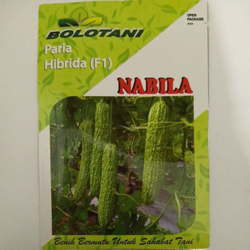 

Benih Paria Hibrida (F1) || NABILA 10gr