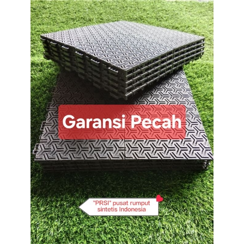 Drainase sell alas rumput sintetis 1 meter x 1 meter tebal 1,5 cm Kwalitas Great A