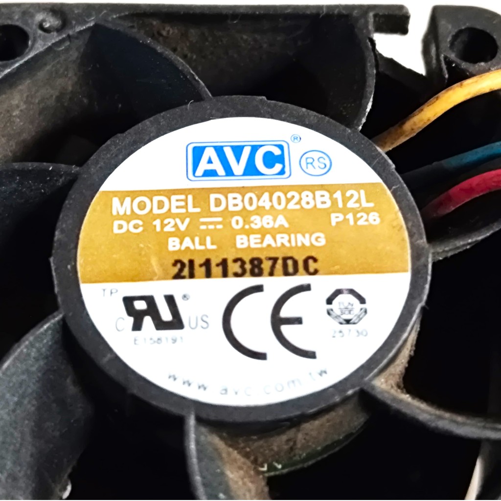 Fan Dc Brushless AVC 12v 0.36A 4x4x2.8cm