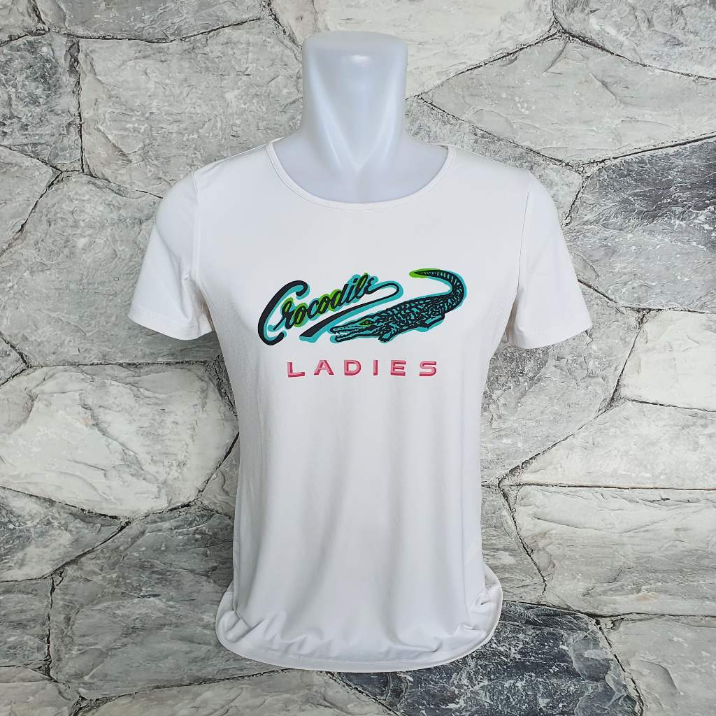 Baju Kaos Wanita / Anak CROCODILE LADIES - Size L / LD 49 cm - Original - Second