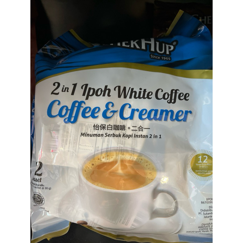 

CHEKHUP 21in1 IPOH WHITE COFFEE COFEE AND CREAMER