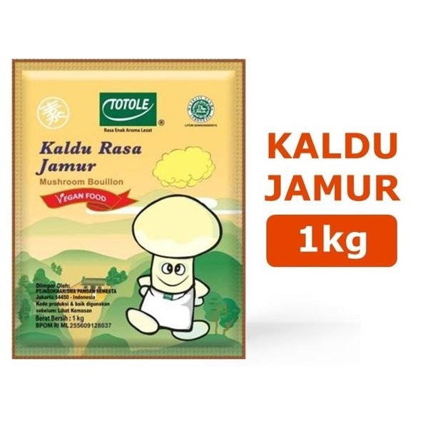 

Totole Kaldu Rasa Jamur Mushroom Bouillon Vegan Food HALAL MUI 1kg