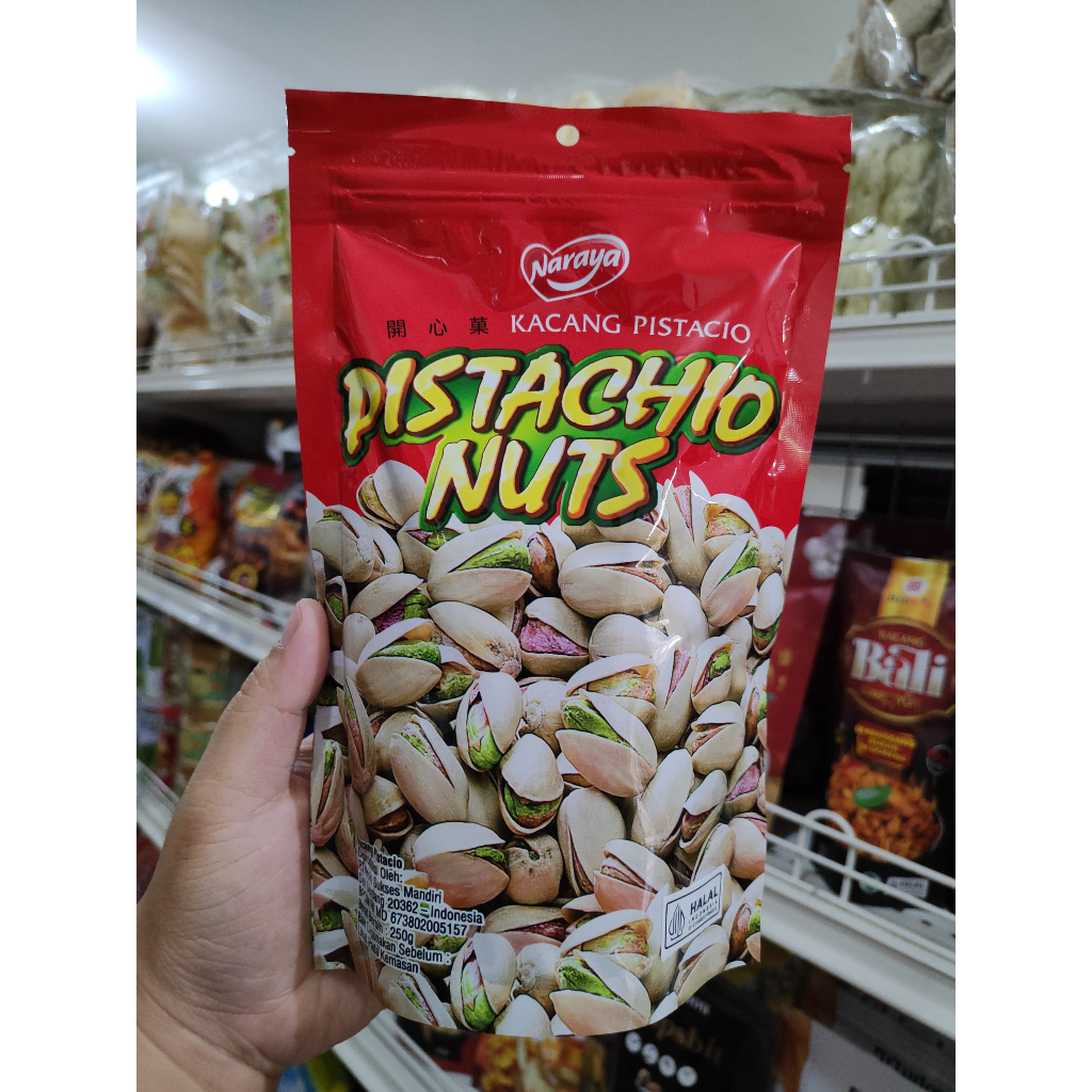 

Chui Hiang Pistachio Nuts 250gr Kacang Pistasio Pistachios