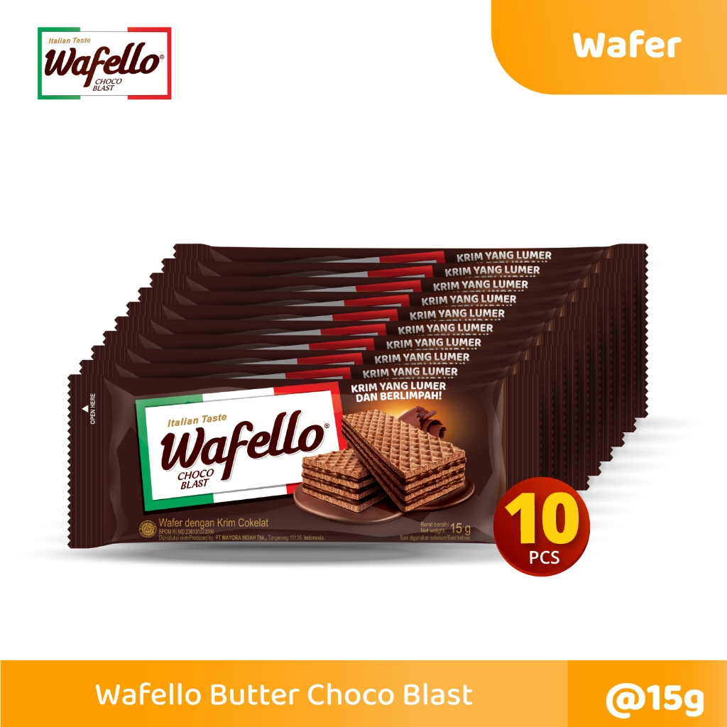 

Wafello Choco Blast 10 Pcs @ 15 Gram