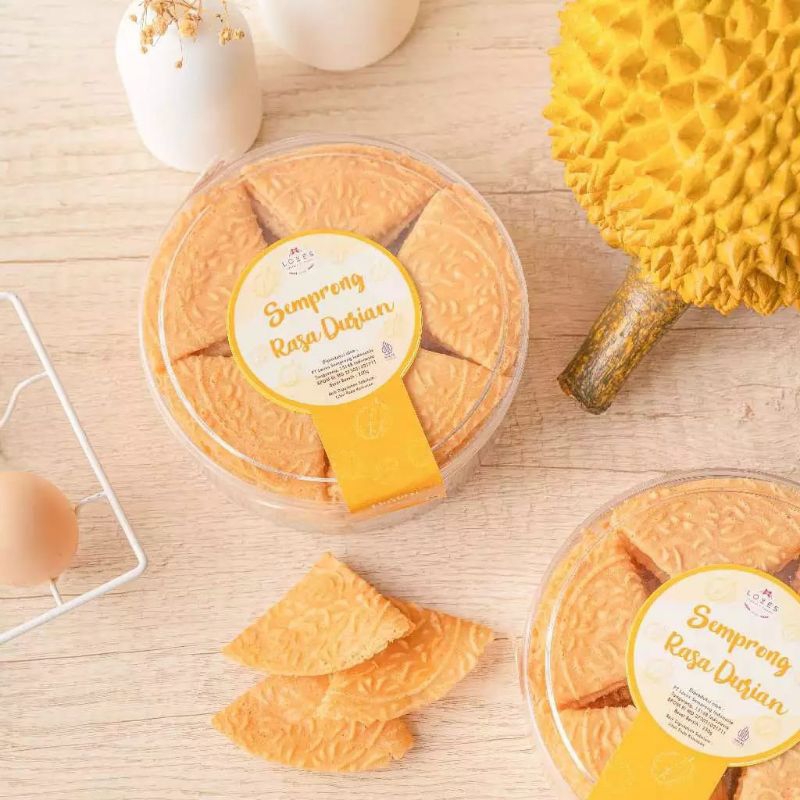 

Snack viral Cemilan kering kue Cookies isi Rasa Durian - LOVES SEMPRONG