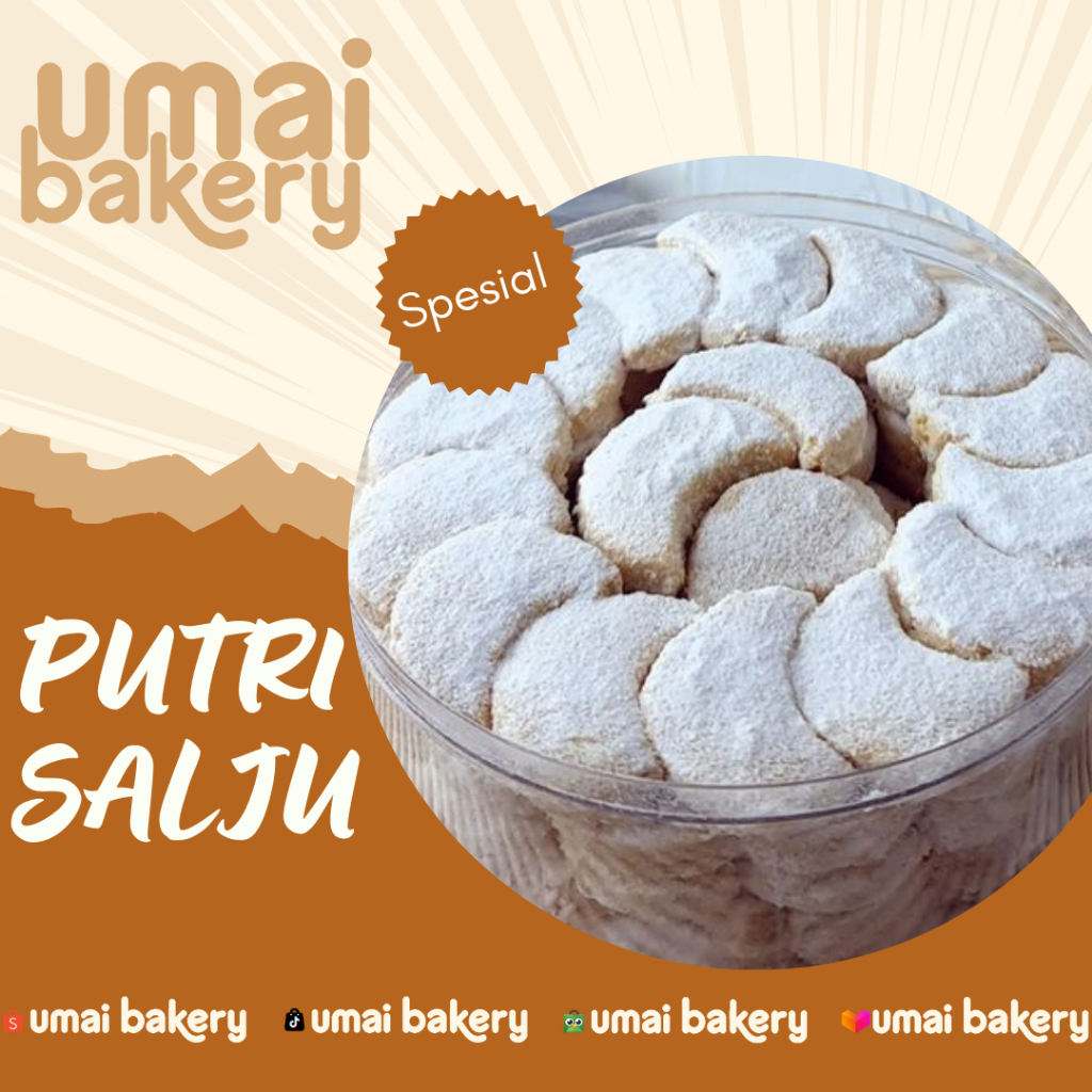 

Kue Putri Salju 500gr Spesial Hari raya By UMAI BAKERY
