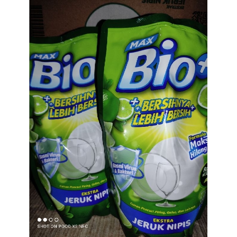 Max Bio+ sabun pencuci piring max bio 650ml