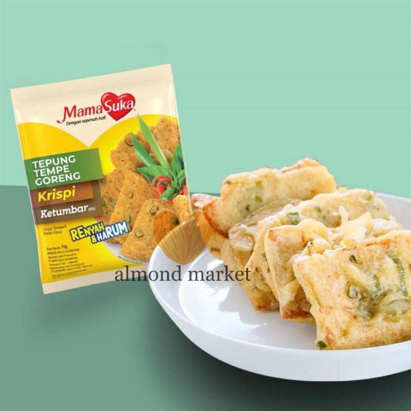 

Mamasuka Tepung Tempe Goreng Krispi Ketumbar 70gr