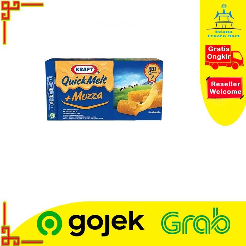 

Keju Quick Melt 165 GR - KRAFT