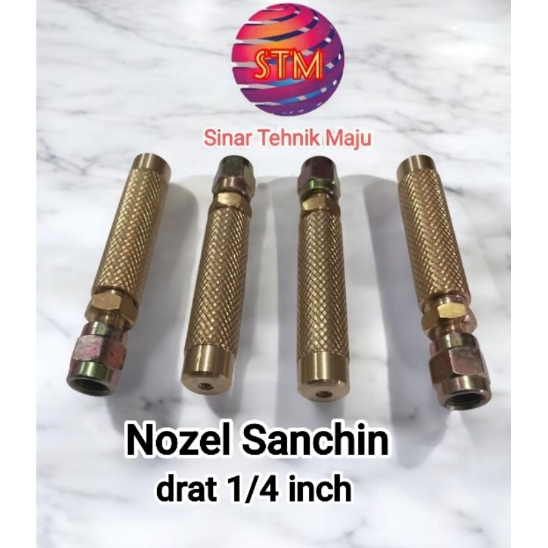 spray gun sanchin stik nozel sanchin 1/4 inch stik cuci motor mobil