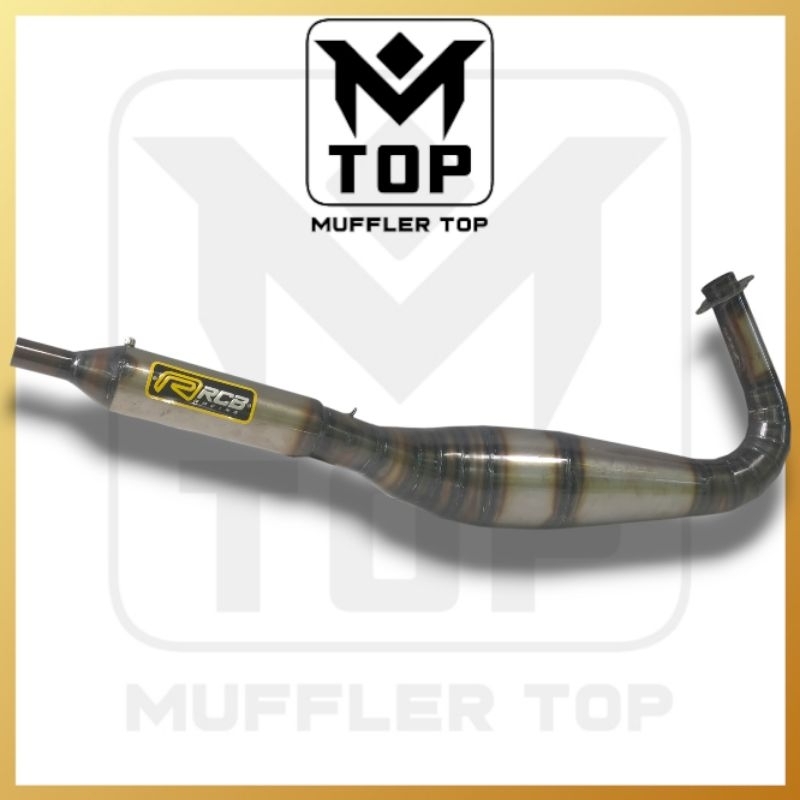 Knalpot Rx King Kolong Telo Kompetisi Rcb Plat