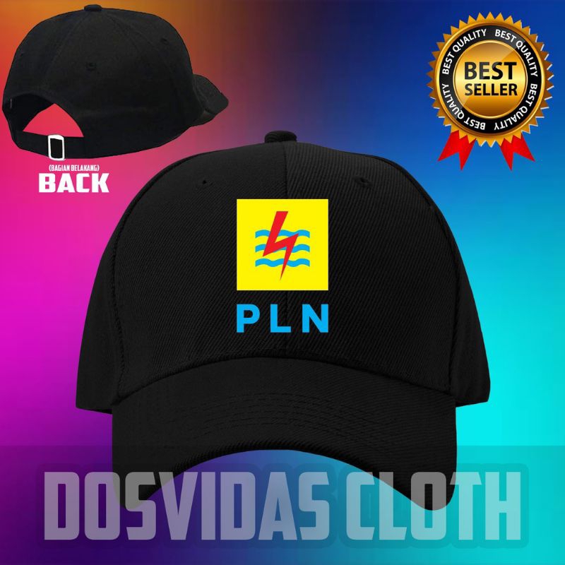 TOPI BASEBALL PLN MURAH TERBARU PRIA & WANITA DISTRO RCPG FASHION