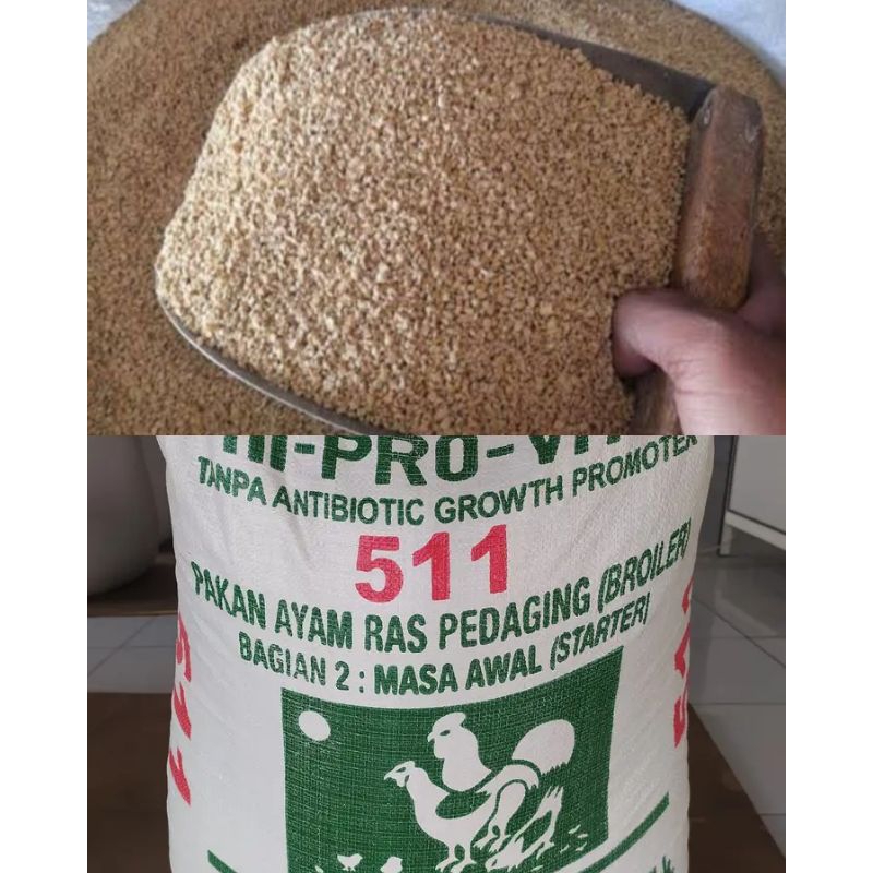 Cp 511 Pakan Ayam Pedaging 20 Kg Starter Unggas Dan Lainnya