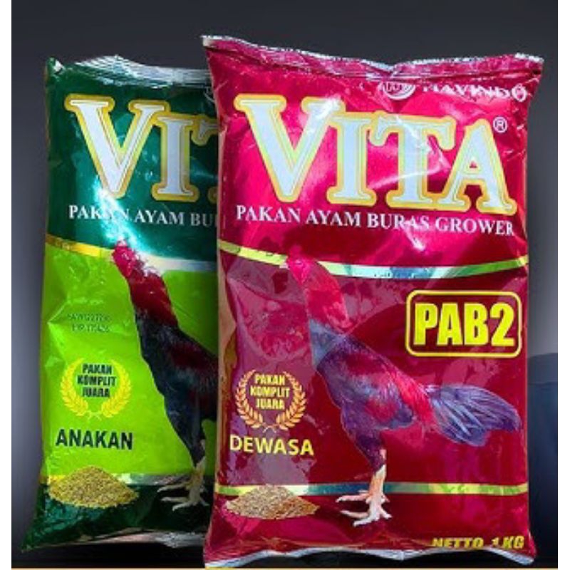 Pur Ayam Vita Pab1 Dan Vita Pab2 Havindo Pur Ayam Bangkok Anakan Dan Dewasa Super lengkap 500 GRAM R