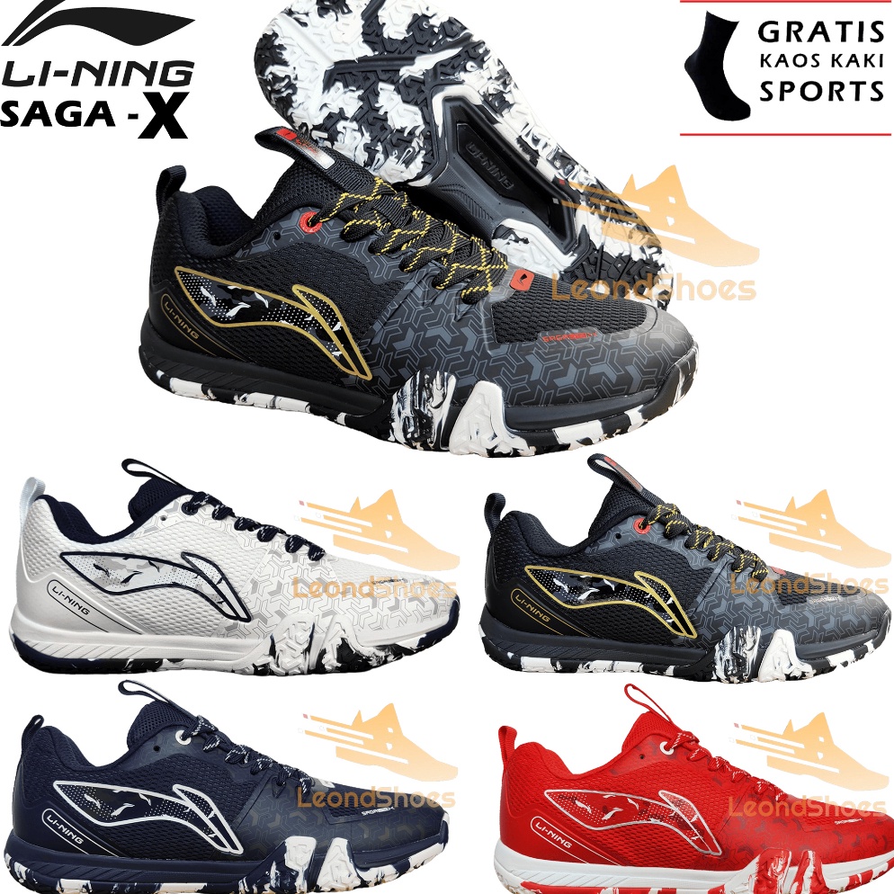 Paling Sesuai New Sepatu Badminton Lining Saga Lite 1 Sepatu Badminton Lining Saga Lite X Terbaru