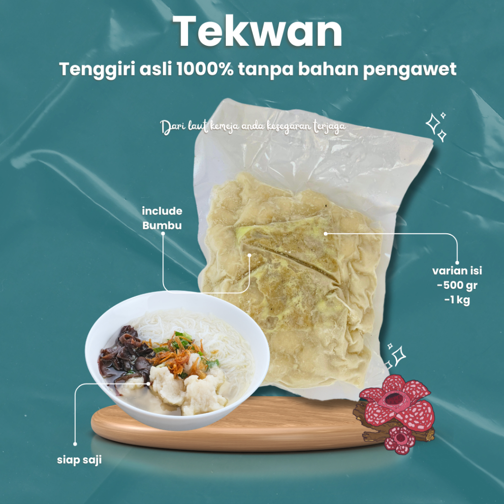 

Tekwan tenggiri premium Siap Saji Bumbu 1 kg