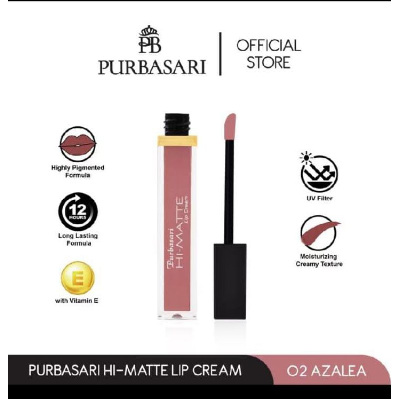 Purbasari Hi-Matte Lip Cream