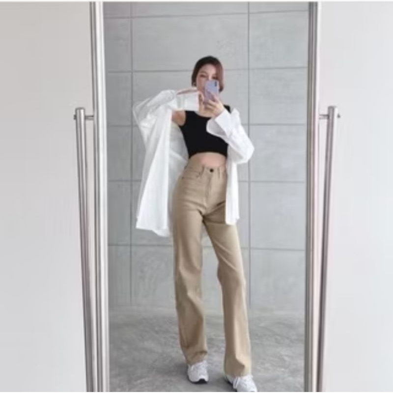 RA JEANS - CELANA LOOSE JEANS HIGHWAIST | CELANA LOOSE JEANS AUTO JENJANG