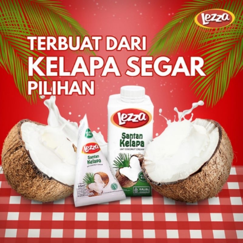 

LEZZA SANTAN KELAPA CAIR NETTO 200 ML