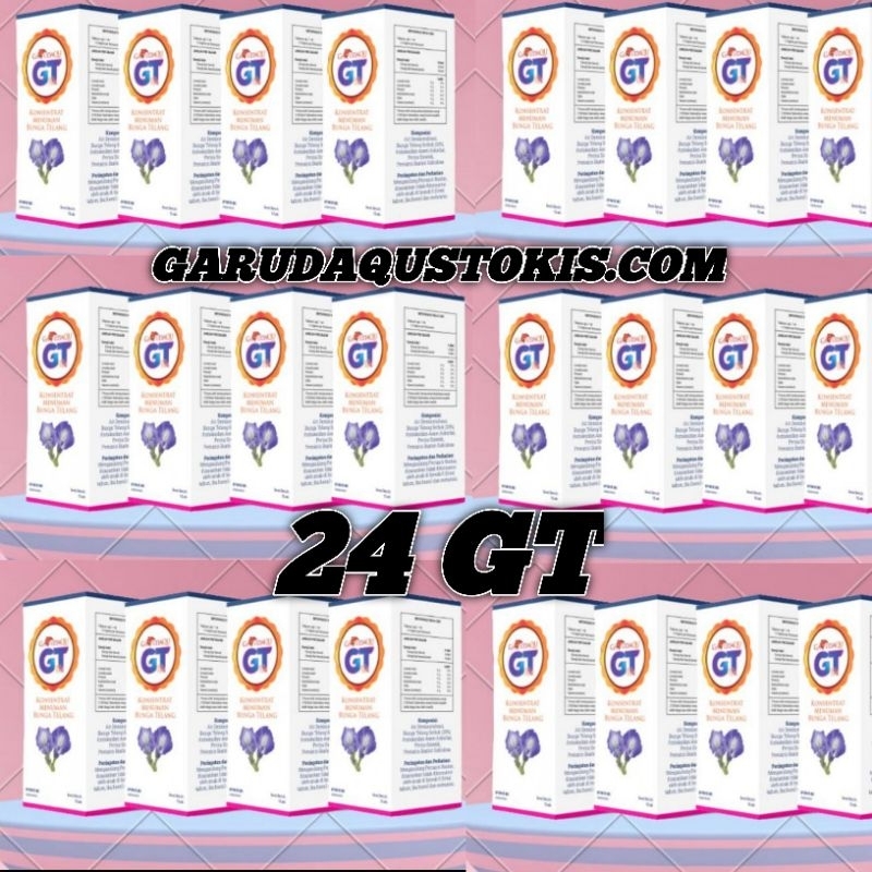 

24 BOTOL HERBAL GT BUNGA TELANG BPOM-TR ORI COD