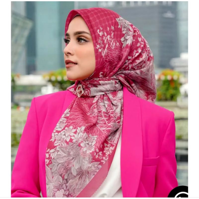 Ready New Buttonscarves Singapore Series Tropical