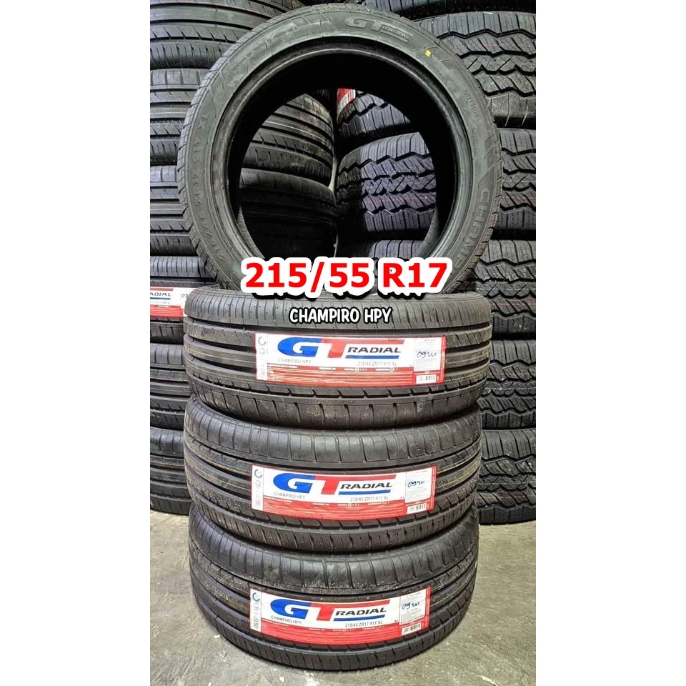 Ban GT Radial R17 215/55 Champiro HPY Ban mobil Hrv ring 17 tubeles