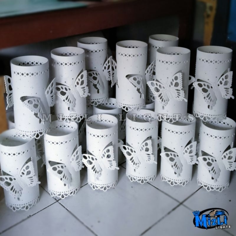Mentahan Ukir 3 & 4 Inch Kap Lampu Gantung Pipa Paralon Pvc - Mizli Lights