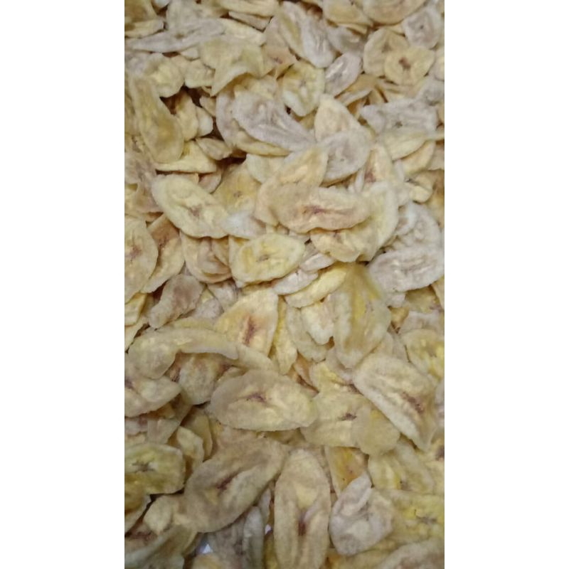 

keripik pisang original gurih, manis best seller