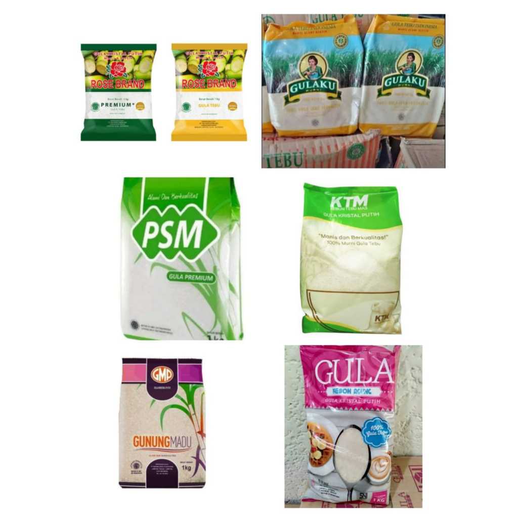 

Gula Pasir Kemasan 1 kg JATIM
