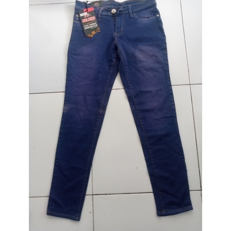 Celana jeans wanita rijek kondisi baru/soft jeans/leging jeans no 27