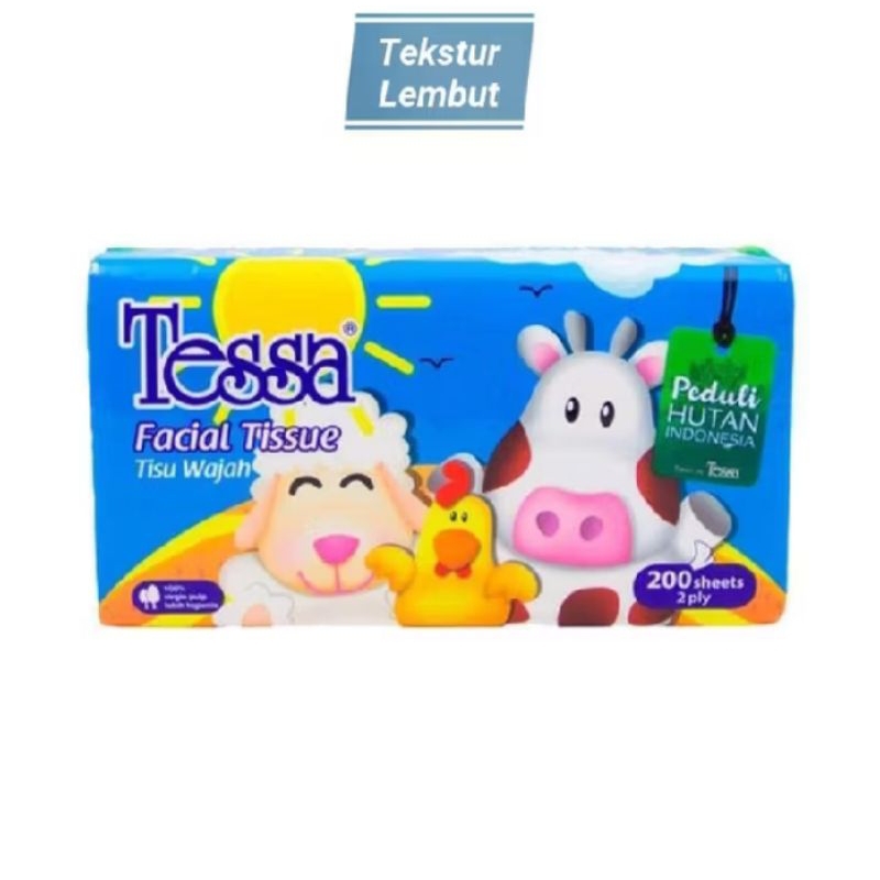 tisu tessa 200 sheets 2ply