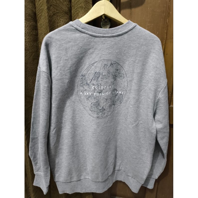 Crewneck Coldplay x topten official license (© Coldplay 2018)