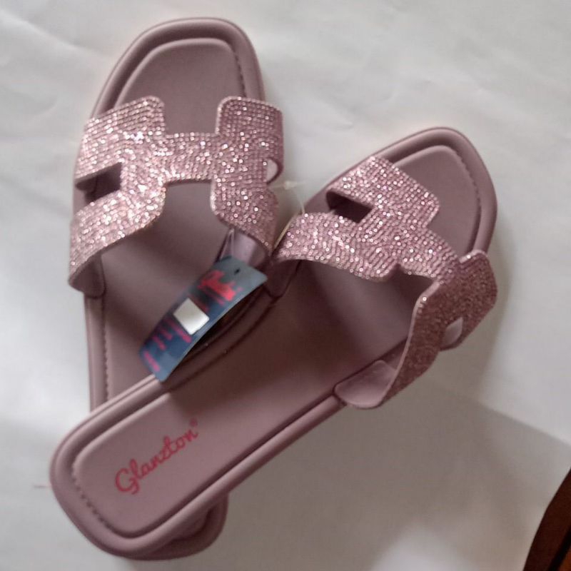 Glanzton Sandal Wanita Glitter