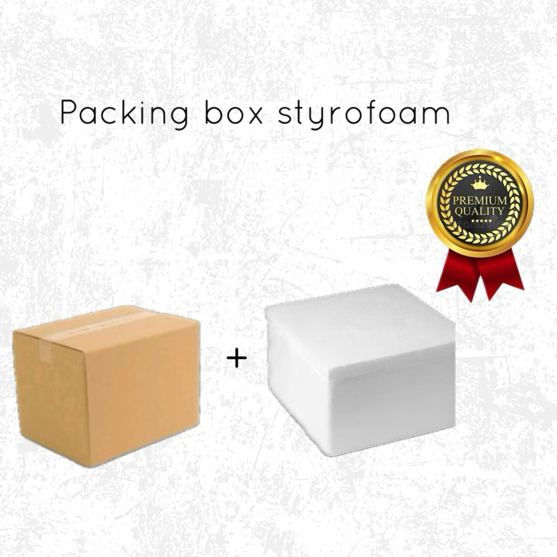 

Packing dobel styrofoam tambahan