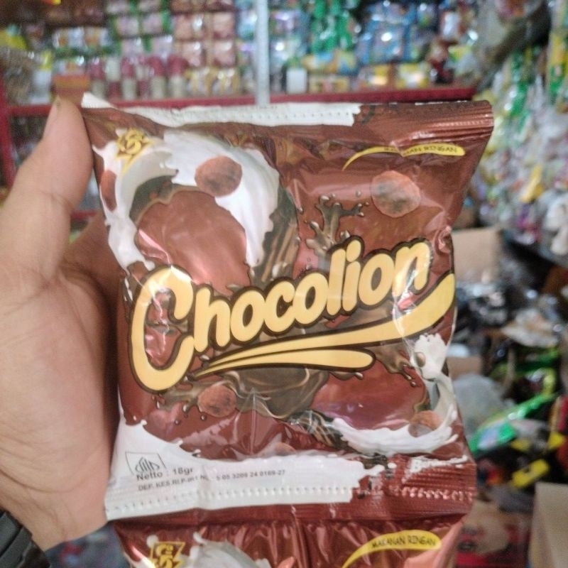 CHOCOLION SNACK BERHADIAH UANG