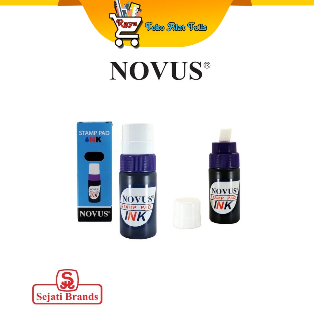 

Novus Tinta Stamp Pad 50ml 4 warna