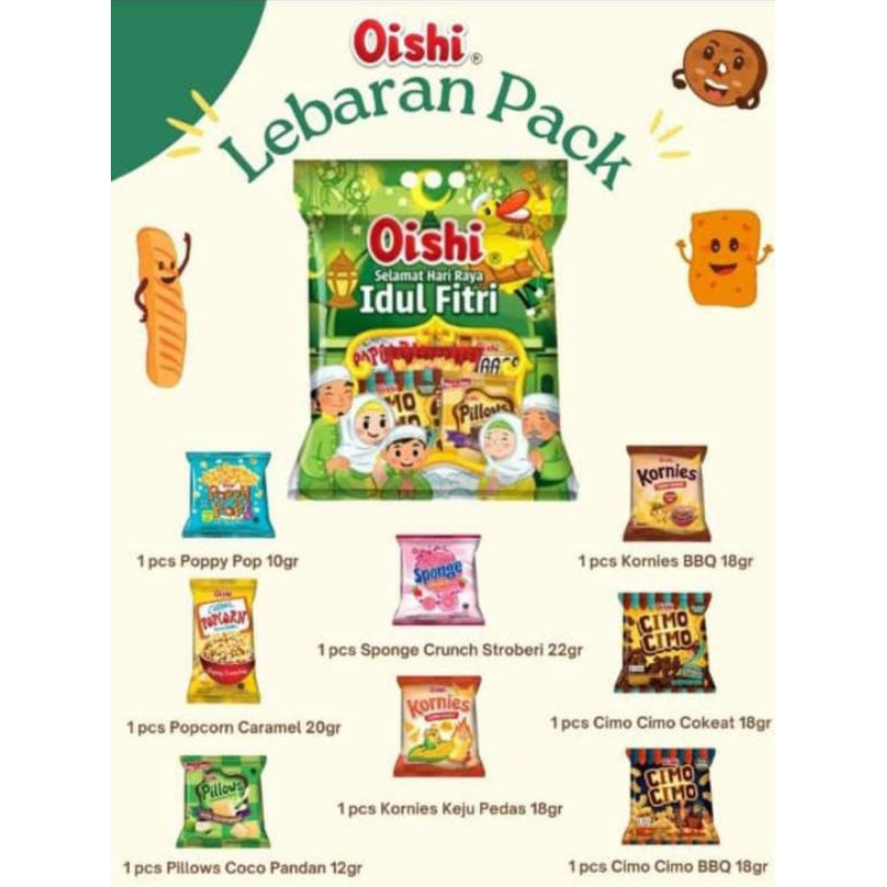 

Oishi Snack Idul Fitri lebaran Pack