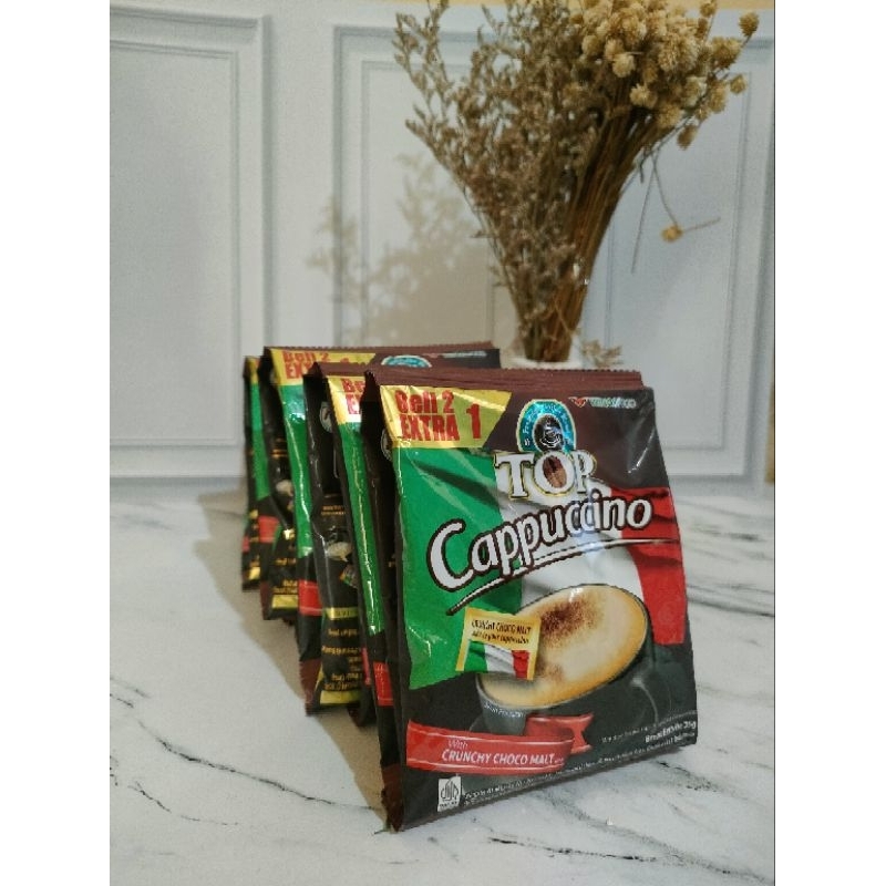 

TOP CAPPUCINO Renteng - Beli 2 gratis 1 - Kopi Sachet